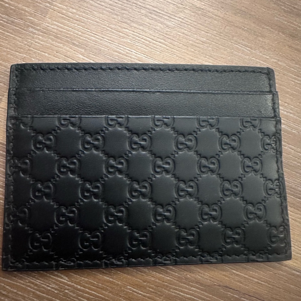 Gucci Microguccissima Black
Leather Card Case - Picture 4 of 5